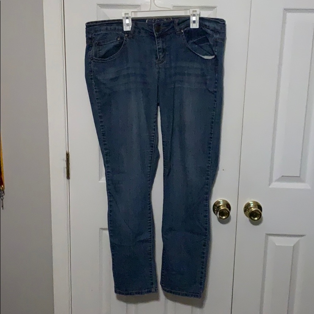 S.O Light Wash Straight Leg Jeans